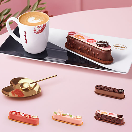 lightning ice cream single afternoon tea set creation