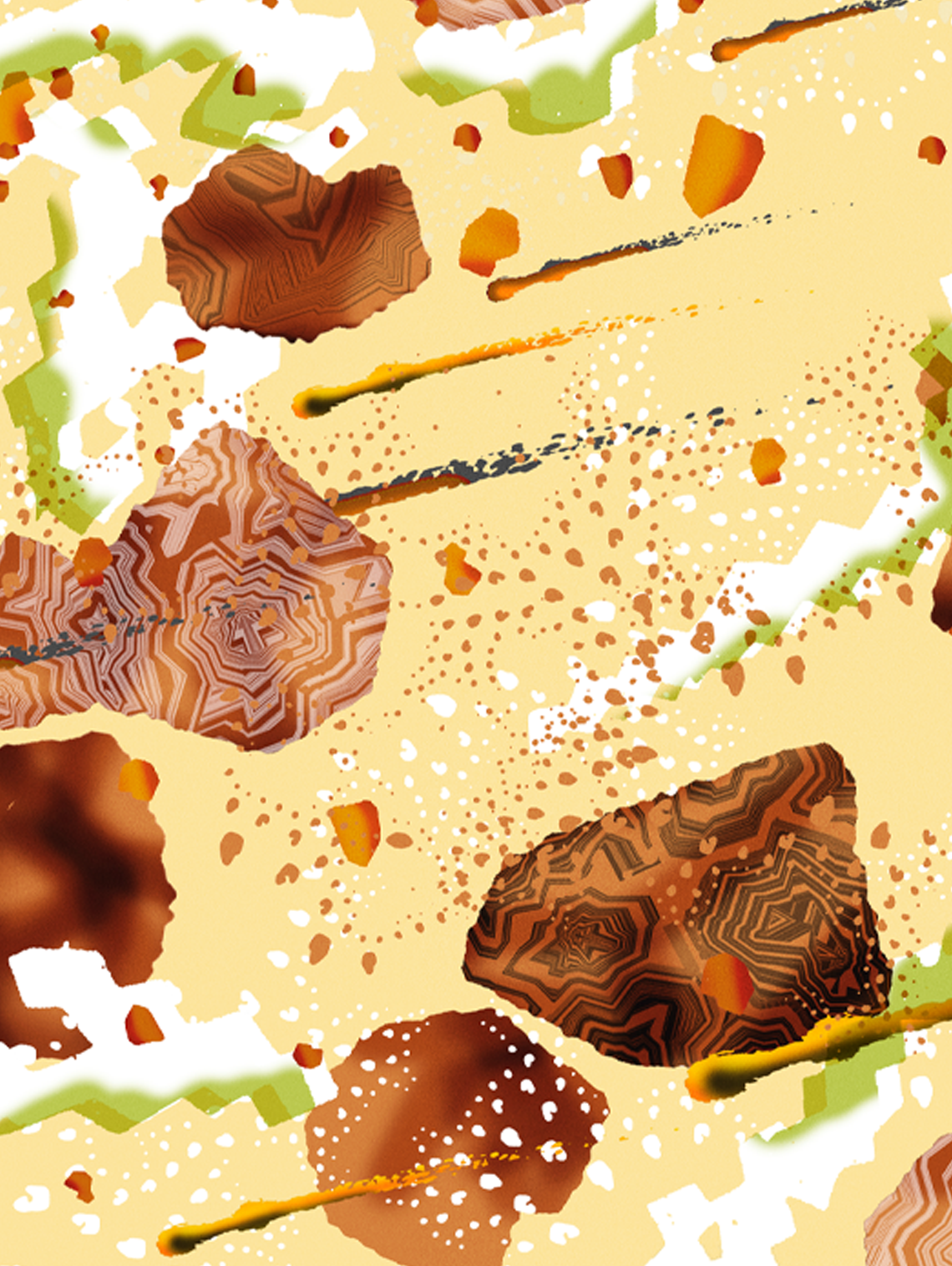 macadamia nut flavour pattern